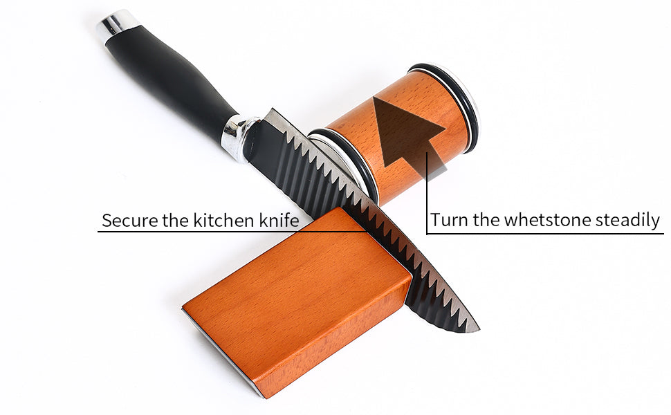 Unlock Your Kitchen’s Full Potential with the Track Peak Rolling Knife Sharpener