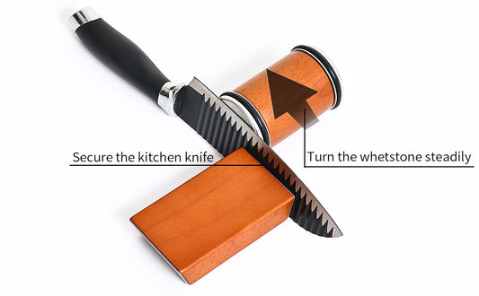 Unlock Your Kitchen’s Full Potential with the Track Peak Rolling Knife Sharpener